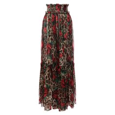 Шелковые брюки Dolce & Gabbana
