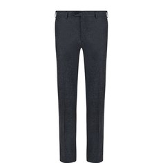Шерстяные брюки прямого кроя Brioni