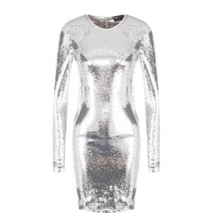 Платье-футляр с длинным рукавом и пайетками Tom Ford