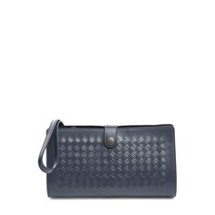 Кожаный футляр для документов с плетением intrecciato Bottega Veneta