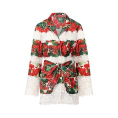 Блузка из смеси хлопка и шелка Dolce & Gabbana
