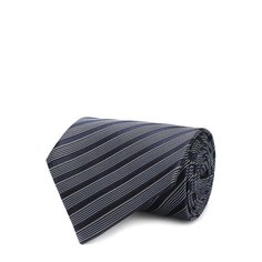 Шелковый галстук с узором Ermenegildo Zegna