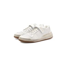Кожаные кеды Saint Laurent