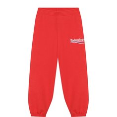 Хлопковые джоггеры с логотипом бренда Balenciaga