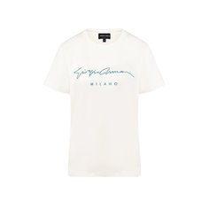 Хлопковая футболка Giorgio Armani