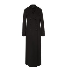 Удлиненное двубортное пальто Giorgio Armani