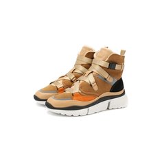Замшевые кроссовки Sonnie Chloé