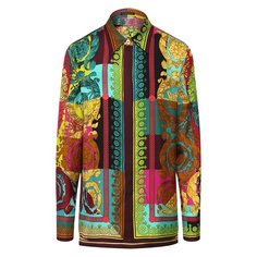 Шелковая рубашка Versace