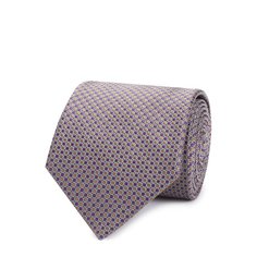 Шелковый галстук с узором Brioni