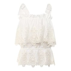 Хлопковый топ Dolce & Gabbana