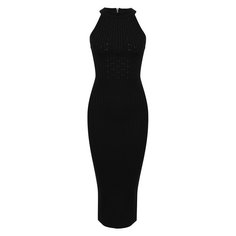Платье из вискозы Balmain