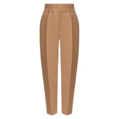 Брюки из смеси вискозы и льна Brunello Cucinelli