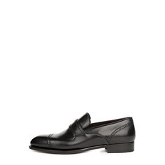 Кожаные лоферы с перемычкой Brioni