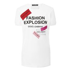Хлопковая футболка Dolce & Gabbana