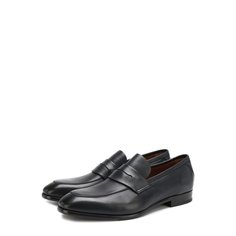 Кожаные пенни-лоферы Ermenegildo Zegna