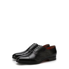 Классические кожаные оксфорды Santoni