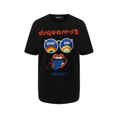 Хлопковая футболка Dsquared2
