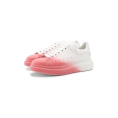 Кожаные кеды Alexander McQueen