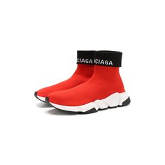 Текстильные кроссовки Speed Balenciaga