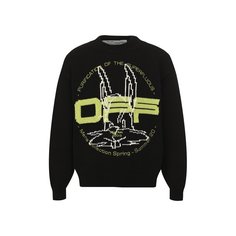 Хлопковый свитер Off-White