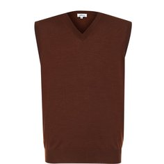 Жилет из смеси шерсти и кашемира с шелком Brioni
