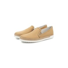 Кожаные слипоны Tod’s Tods