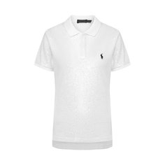 Поло с пайетками Polo Ralph Lauren