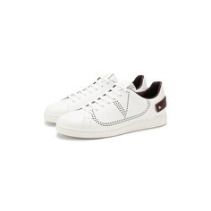 Кожаные кеды Valentino Garavani Backnet Valentino