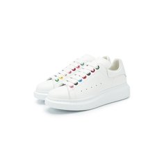 Кожаные кеды Alexander McQueen