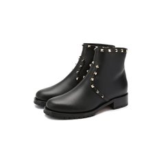 Кожаные ботинки Valentino Garavani Rockstud Valentino