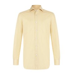 Хлопковая рубашка с воротником кент Kiton