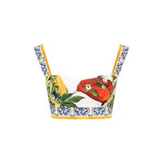 Хлопковый топ Dolce & Gabbana