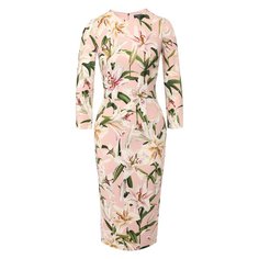 Платье с принтом Dolce & Gabbana