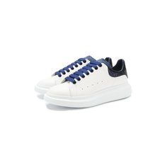 Кожаные кеды Alexander McQueen