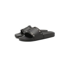 Резиновые шлепанцы Valentino Garavani Rockstud Valentino