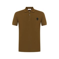 Хлопковое поло Alexander McQueen