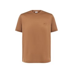 Хлопковая футболка с круглым вырезом Brioni
