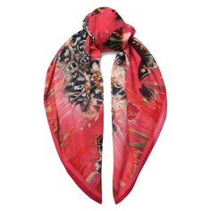 Шарф из смеси хлопка и шелка Alexander McQueen