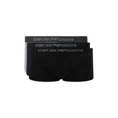 Комплект из трех хлопковых боксеров Emporio Armani