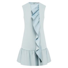 Платье с оборкой REDVALENTINO