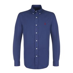 Хлопковая рубашка с воротником button down Polo Ralph Lauren