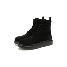 Замшевые ботинки Alexander McQueen