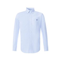 Хлопковая рубашка с воротником button down Polo Ralph Lauren