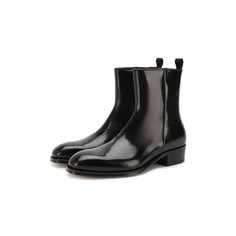Кожаные сапоги Alexander McQueen