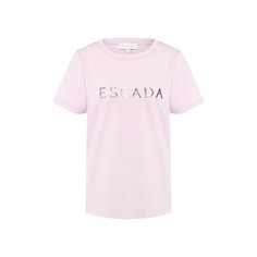 Хлопковая футболка Escada Sport