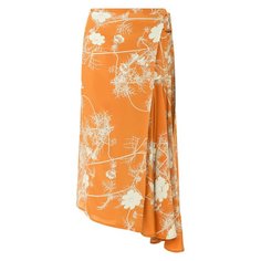 Шелковая юбка Dries Van Noten