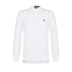 Хлопковое поло с длинными рукавами Polo Ralph Lauren