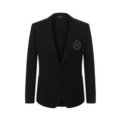 Хлопковый пиджак Dolce & Gabbana