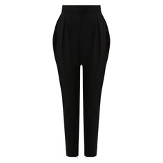 Брюки из смеси шерсти и шелка Ralph Lauren