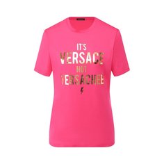 Хлопковая футболка Versace
